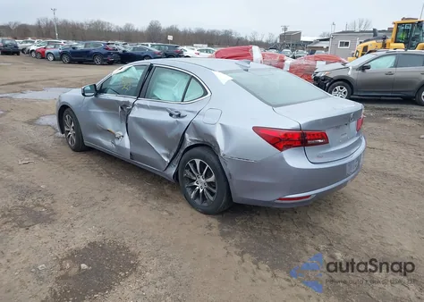 2016 Acura Tlx из США, поврежденный, VIN 19UUB1F35GA008832